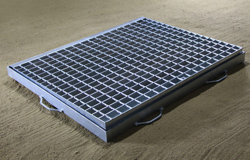 heavy duty sump square trench drain grating cover